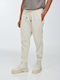 P/Coc P Men's Trousers Ecru