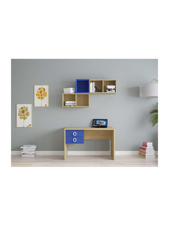 Easy Birou pentru copii Albastru 120x72x60cm Easy Birou pentru copii Albastru 120x72x60cm