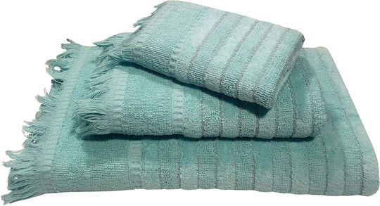 Le Blanc Handtuch Paros 30x50εκ. Grün Gewicht 550gr/m²