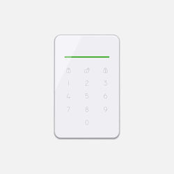 Wireless Security Access-Control Keypad White 225020 Wireless Security Access-Control Keypad White 225020