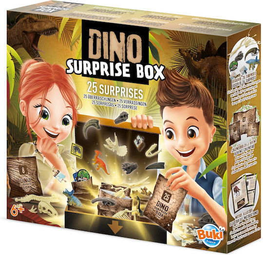 Buki Dino Surprise Box Εκπαιδευτικό Παιχνίδι Ανασκαφή Δεινοσαύρων για 6+ Ετών