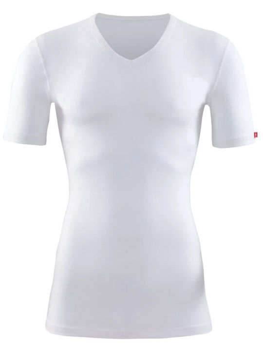 Blackspade Damen Thermo Kurzarmshirt Weiß