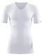 Blackspade Damen Thermo Kurzarmshirt Weiß
