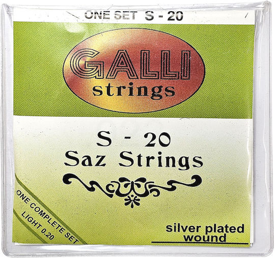 Galli Σετ Steel Χορδών 12 - 53"