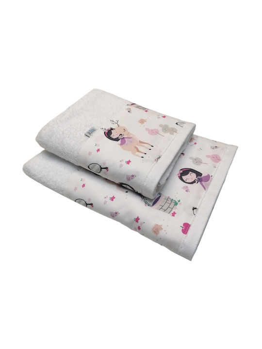 Bunny Bebe Set Babyhandtücher 2 Stück Snow Whit...