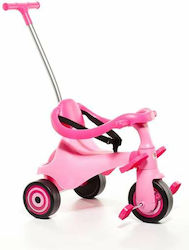 Molto Kids Tricycle with Push Handle Pink