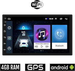 Car-Audiosystem für Citroen C2 2003-2006 (Bluetooth/USB/AUX/WiFi/GPS) mit Touchscreen 7"