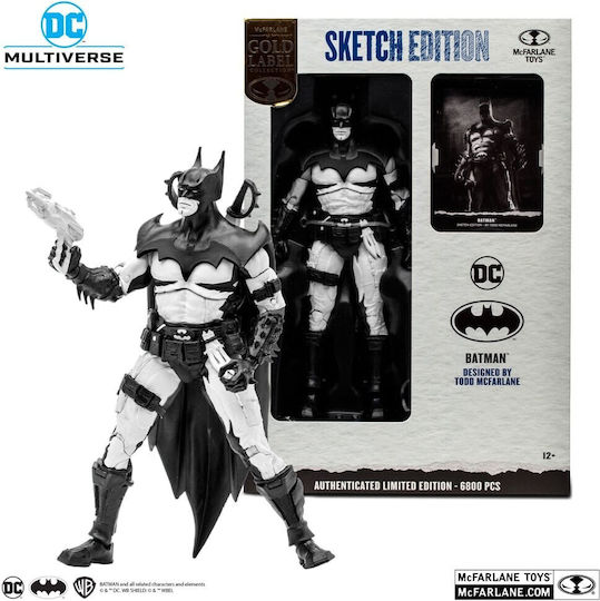 Mcfarlane Toys DC Comics Batman Action-Figur Höhe 18cm in Maßstab 1:10