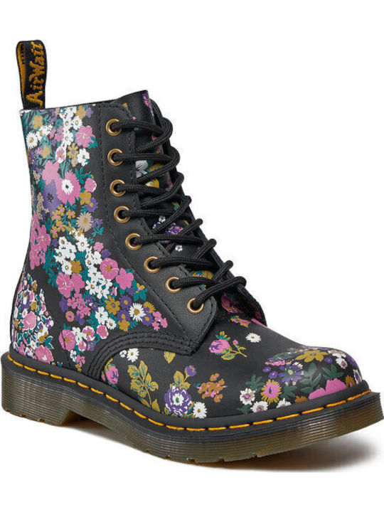 1460 Pascal Floral Stiefeletten Damen Mehrfarbig