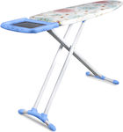 Kumtel Ironing Board for Ironing System Foldable with Plug 123x42x90cm