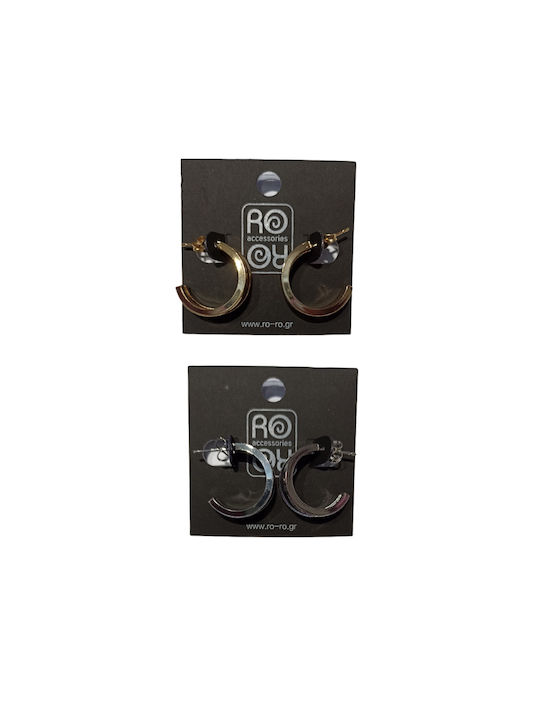 Ro-Ro Accessories Earrings Hoops made of Silver