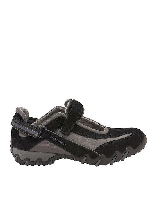 Mephisto Niro Γυναικεία Ανατομικά Sneakers Μαύρα