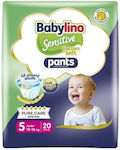Babylino Diaper Pants Cotton Soft Pants Sensitive No. 5 for 10-16 kgkg 20pcs