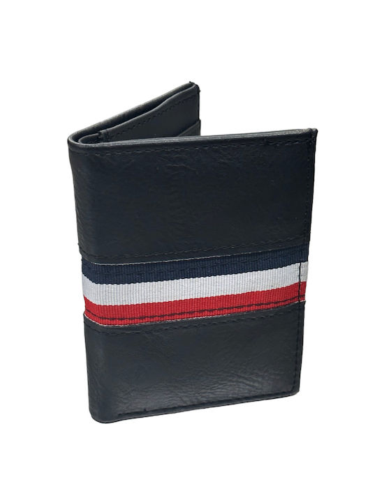 Mohicans Black Line Men's Leather Wallet Black