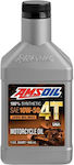 Amsoil Synthetic Motorcycle Oil for Four-Stroke Engines 10W-50 1lt