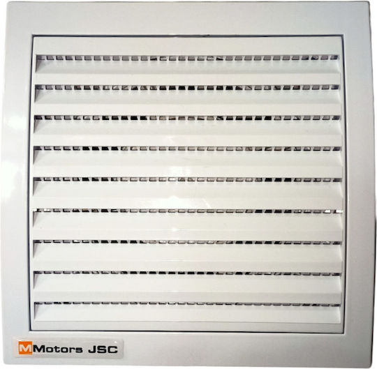 Mmotors Wandmontage Lüfter für das Badezimmer 100mm Weiß