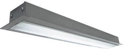 KT Lighting Χωνευτό Φωτιστικό Φθορίου Οροφής 14W Σχήματος T5 για Ντουί G5 Μ60εκ.