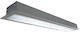 KT Lighting Χωνευτό Φωτιστικό Φθορίου Οροφής 14W Σχήματος T5 για Ντουί G5 Μ60εκ.