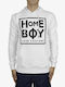 Sweatshirt with Hood White