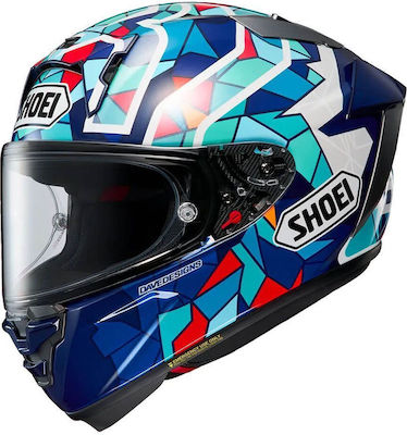 Shoei X-Spirit Pro Marquez Barcelona TC-10 Cască de motocicletă Full Face ECE 22.06 1450gr