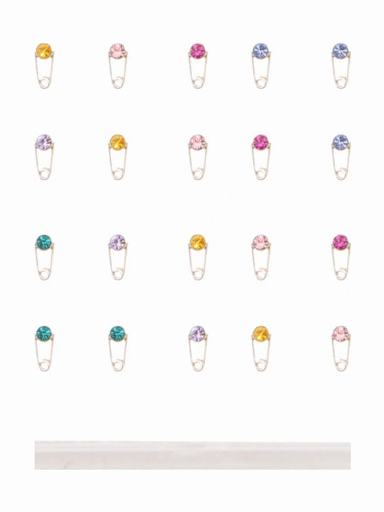 Ro-Ro Accessories Piercing pentru Nas din Argint Turcoaz