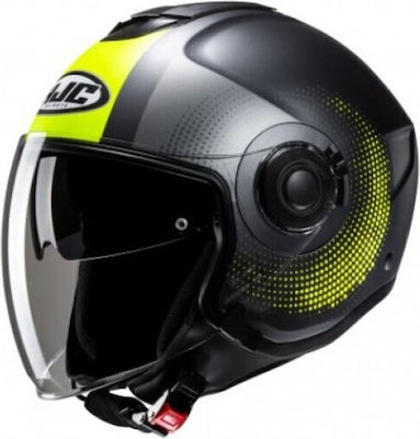 HJC I40N Pyle Jet Helmet with Sun Visor ECE 22.06 MC3HSF