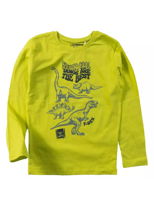 Losan Kids Blouse Long Sleeve Green Dino