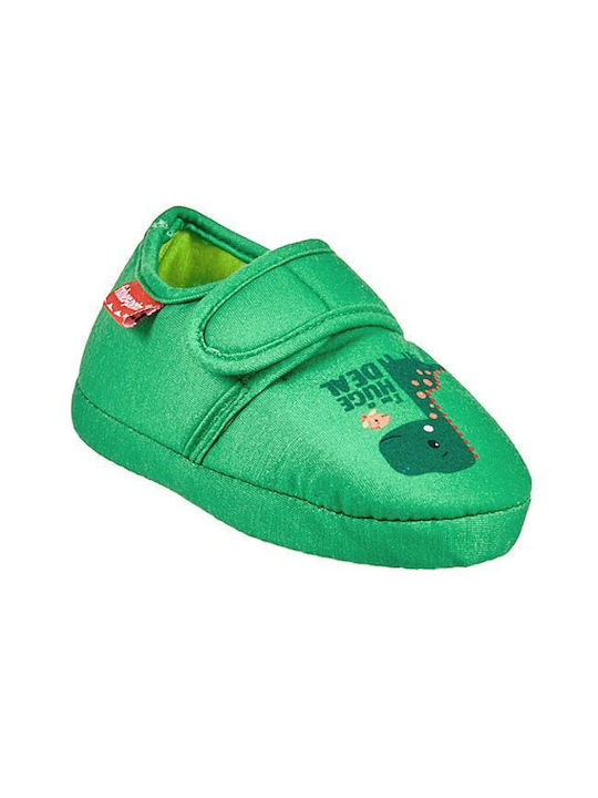 Mitsuko Kids Slippers Green