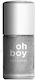 OhBoy Гланцов Лак За Нокти Сребрист Огледален