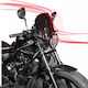 Honda Motorcycle Windshield & Windscreen Tinted Visor for Honda Rebel TZ-2824-BLK