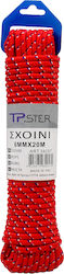 Tpster Rope Knitted 6mm Red