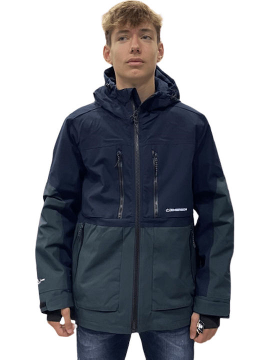 Emerson Winter Jacket Waterproof Dark Green/nav...