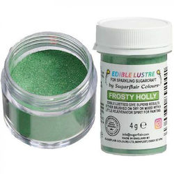 Powder Colour Sugarflair Metallic Green (Frosty Holly) 4g