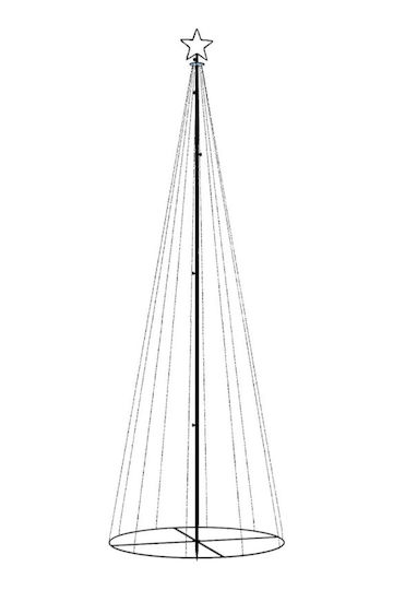 Beleuchtet Weihnachtsdekoration Baum Kegel 200cm Elektrisch