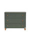 Aster Baby Kommode mit 3 Schubladen Gray 100x55x90cm