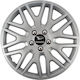 Versaco Car Hubcap Set Dakar with Daihatsu Emblem 13" 4pcs Silver