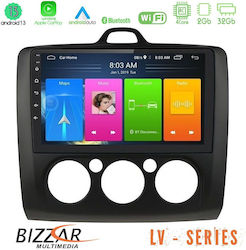 Bizzar Lv Series Ηχοσύστημα Αυτοκινήτου για Ford Focus 2022-2023 με A/C (Bluetooth/USB/WiFi/GPS/Android-Auto) με Οθόνη Αφής 9"