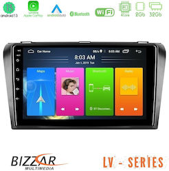 Bizzar Lv Series Ηχοσύστημα Αυτοκινήτου για Mazda 3 2004-2009 με A/C (Bluetooth/USB/WiFi/GPS/Android-Auto) με Οθόνη Αφής 9"