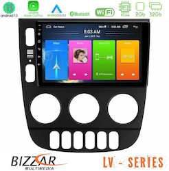 Bizzar Lv Series Ηχοσύστημα Αυτοκινήτου για Mercedes-Benz ML 1998-2005 (Bluetooth/USB/WiFi/GPS/Android-Auto) με Οθόνη Αφής 9"