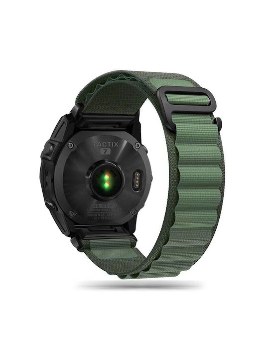 Tech-Protect Strap Fabric Green (Fenix 3 / 5x / 3hr / 5x Plus / 6x / 6x Pro / 7x)