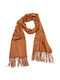 Verde Women's Wool Scarf Brown