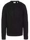 Schott Long Sleeve Sweater Black