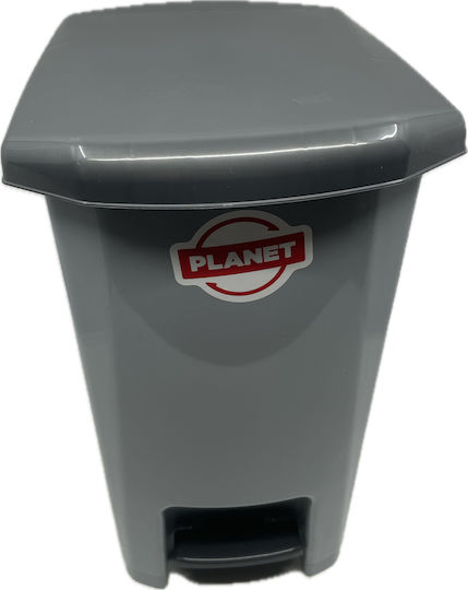 Planet UP400 Waste Bin Waste Plastic with Pedal Gray 9lt 1pcs Planet UP400 Waste Bin Waste Plastic with Pedal Gray 9lt 1pcs