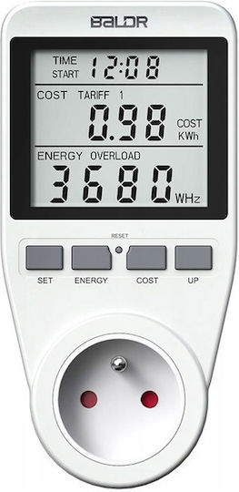 Berdsen Electrical Meter Sockets for Maximum Power up to 3.68kW BD-990-White