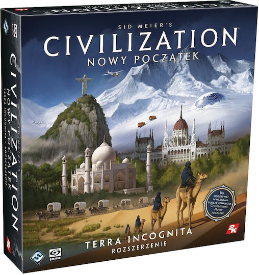 Game Expansion Terra Incognita: Civilization A New Dawn (PL) for 2-5 Players 14+ Years Old (PL) Galakta