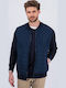 Sleeveless Jacket Puffer Navy Blue