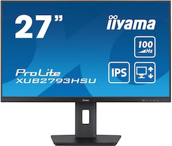 Iiyama ProLite XUB2793HSU-B6 IPS Monitor 27" FHD 1920x1080 με Χρόνο Απόκρισης 1ms GTG