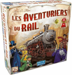 Asmodee Board Game The Adventurers of Rail USA (FR) for 2 Players Ages 8+ (FR)