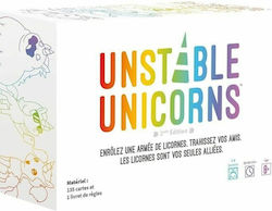 Asmodee Επιτραπέζιο Παιχνίδι Unstable Unicorns (FR) για 2-6 Παίκτες 6+ Ετών