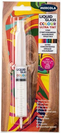 Mercola Ultra Tint Liquid Craft Paint White for Liquid Glass 20ml